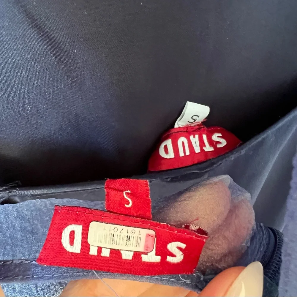 Staud Calluna Maxi Dress in Navy - Picture 11 of 11